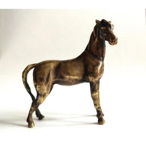 Arabian Horse 20th-century Bronze Statuette