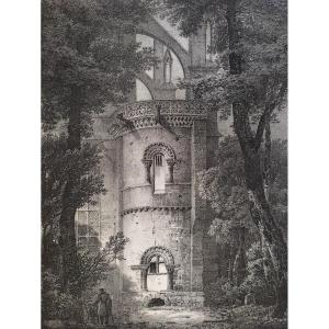 Engelmann Rouen Eglise De Saint Ouen Lithographie 1823