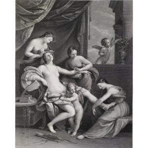 Venus Gravure Mythologique 18ème 