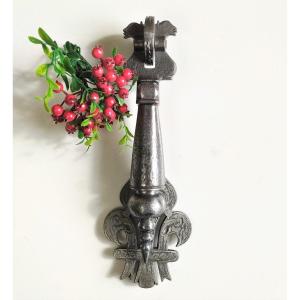  Door Knocker Wrought Iron French Folk Art