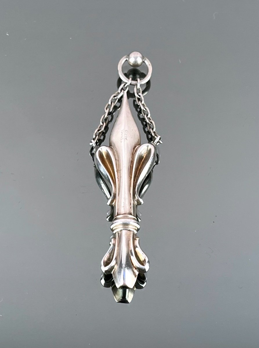 Tonnel Paris. Fleur De Lys Silver, Early 20th Century