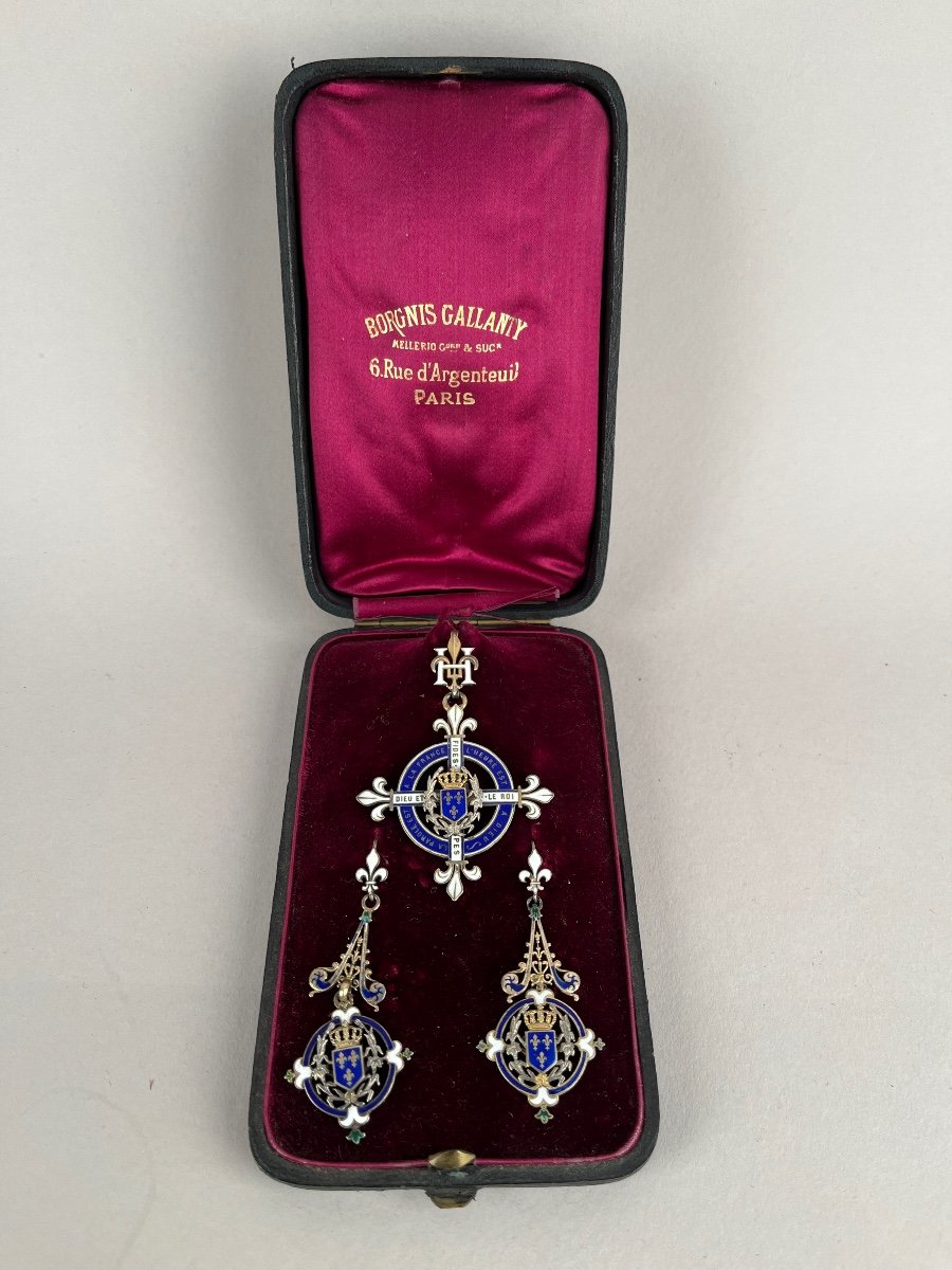 Legitimist Demi-parure In Vermeil-photo-2