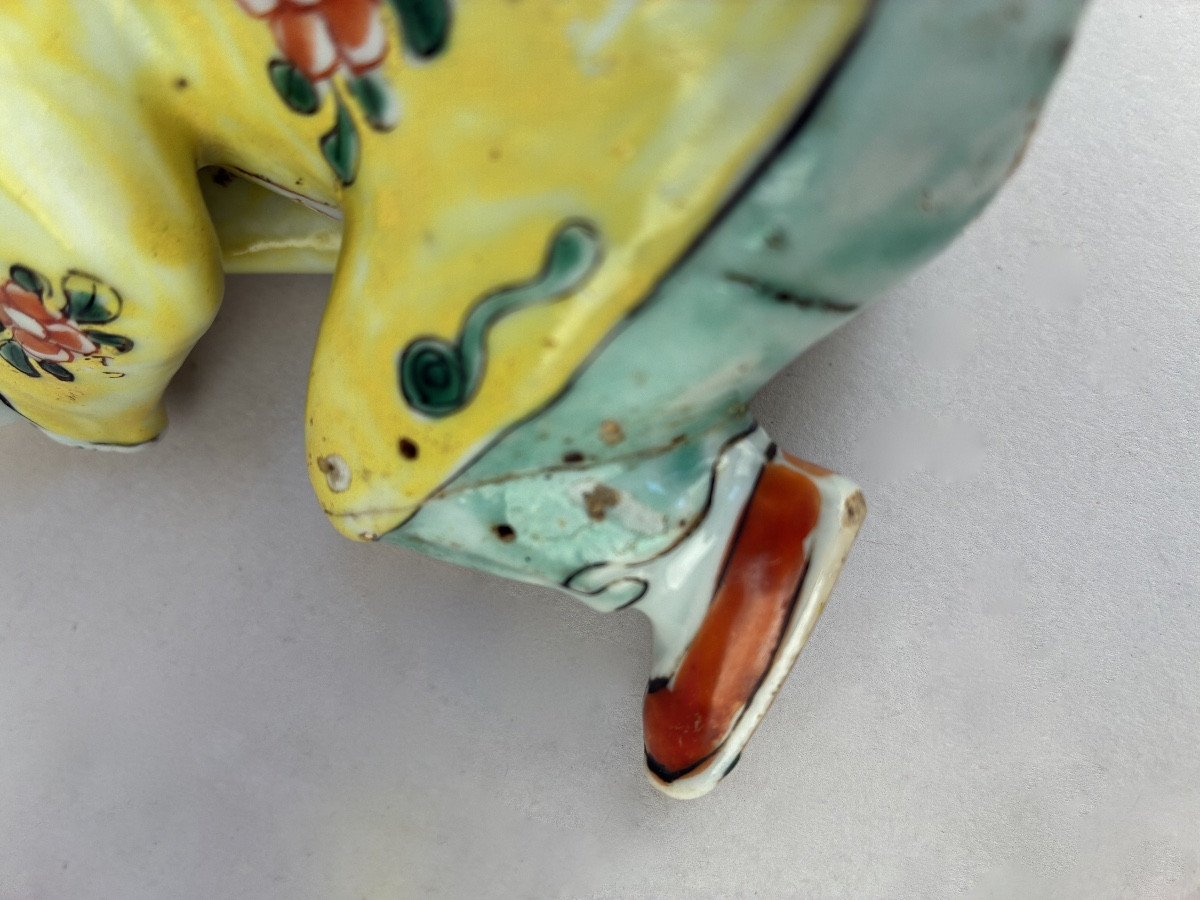 Personnage chinois en porcelaine  de Chine Fin du XVIIIème siècle.-photo-6