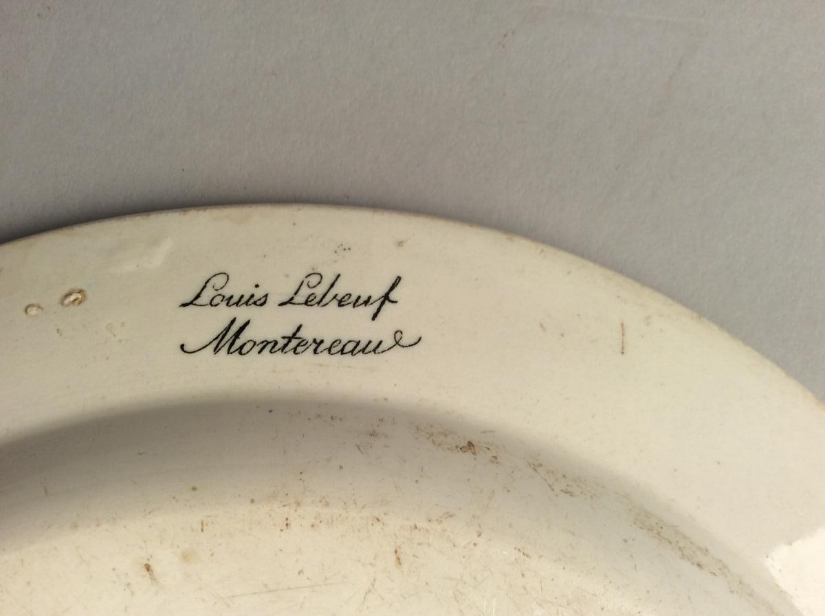 Creil & Montereau, Louis Lebeuf: 12 Assiettes Humoristiques-photo-4