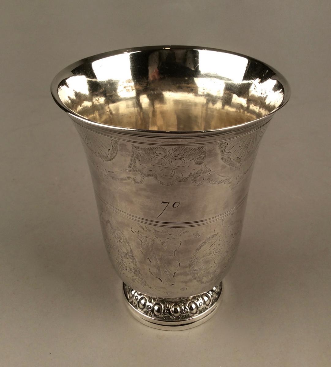 Silver Mug XVIIIth Century-photo-3
