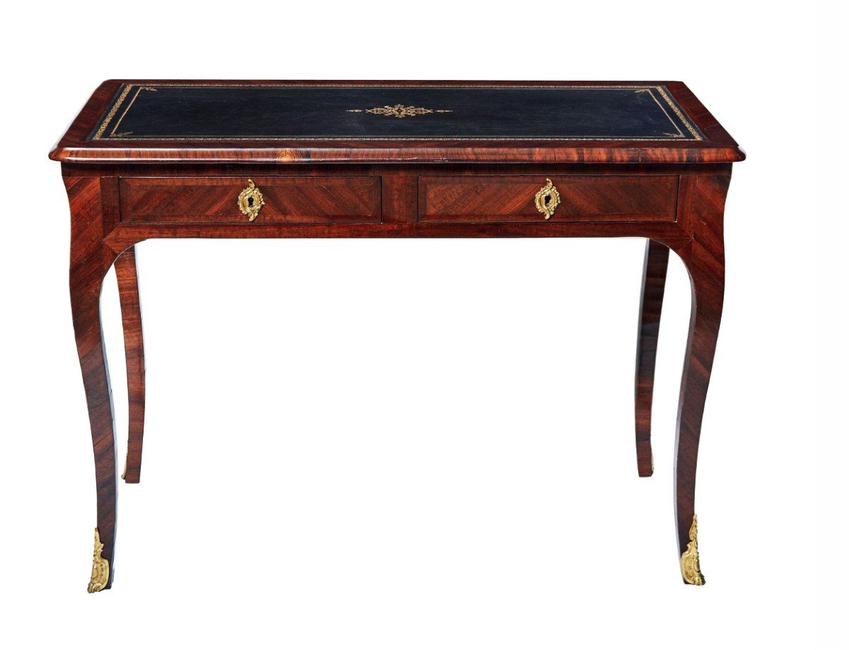 Bureau D’époque Louis XV, Estampillé Tuart