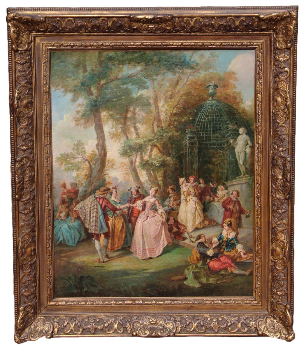 18th Century French School After Nicolas Lancret (1690-1743)
