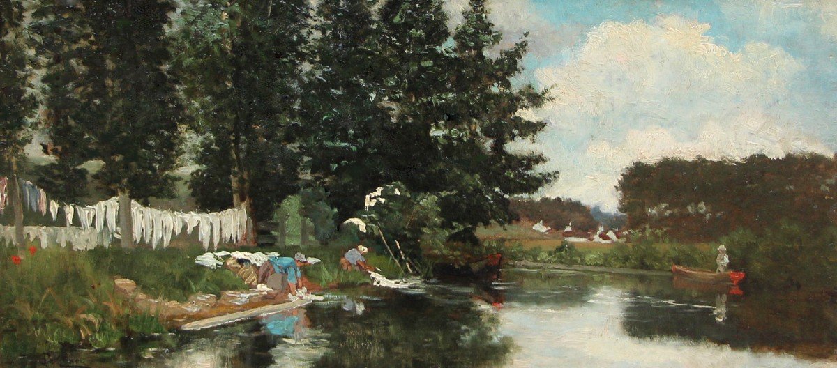 Franck Cinot (1851-1890)  Crécy-en-brie