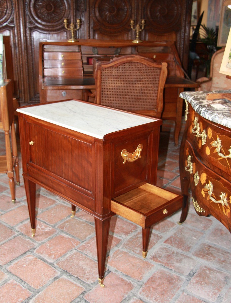 Snack Table Stamped By Conrad Mauter (1742-1810)-photo-2