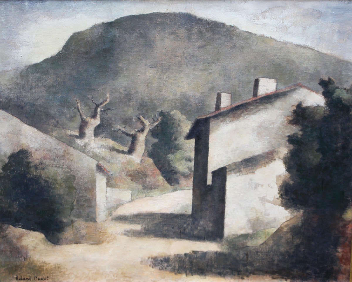 Roland Oudot (1897-1981) The Mas De Provence 