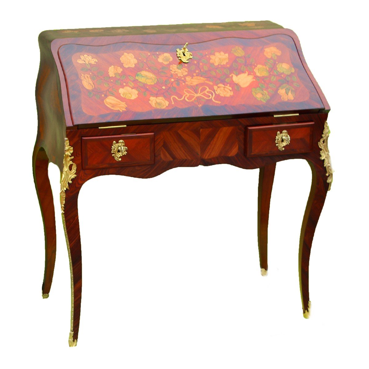 Louis XV Period Sloping Desk, Stamped, Antoine Mathieu Criard