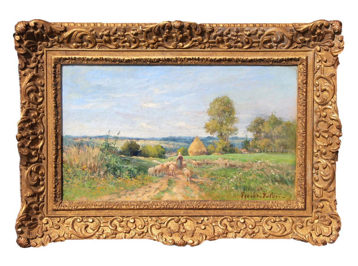 Auguste PREVOT-VALERI (1857-1930) les hauts de Villiers sur Morin-photo-2