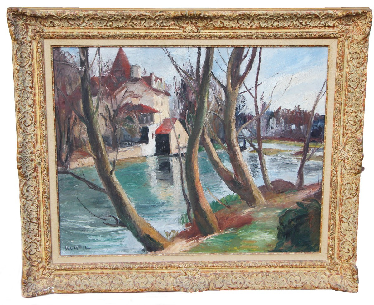 Charles Kvapil (1884-1957) Crécy-la-chapelle-photo-2