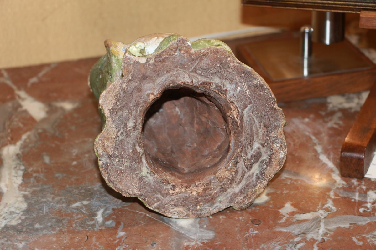 Marie-Madeleine en terre cuite, d’époque XVIème siècle.-photo-4