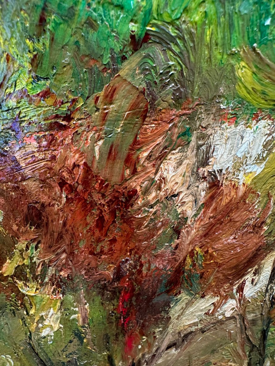 Charles Kvapil (1884-1957) Villiers-sur-morin, Seen From Rue Du Touarte, (1928)-photo-3