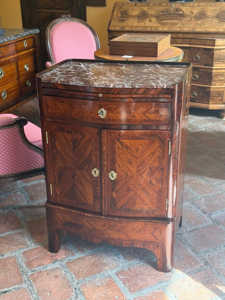 Petit meuble d’entre-deux d'époque XVIIIème-photo-3