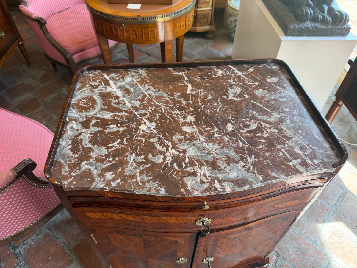Petit meuble d’entre-deux d'époque XVIIIème-photo-3