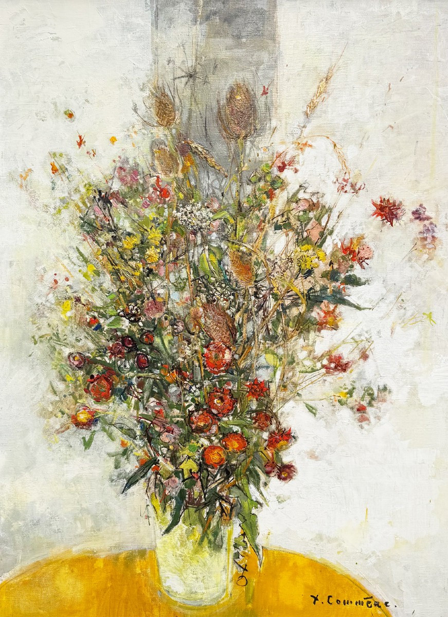 Jean Commère (1920-1986) Bouquet Aux Chardons (circa 1980)