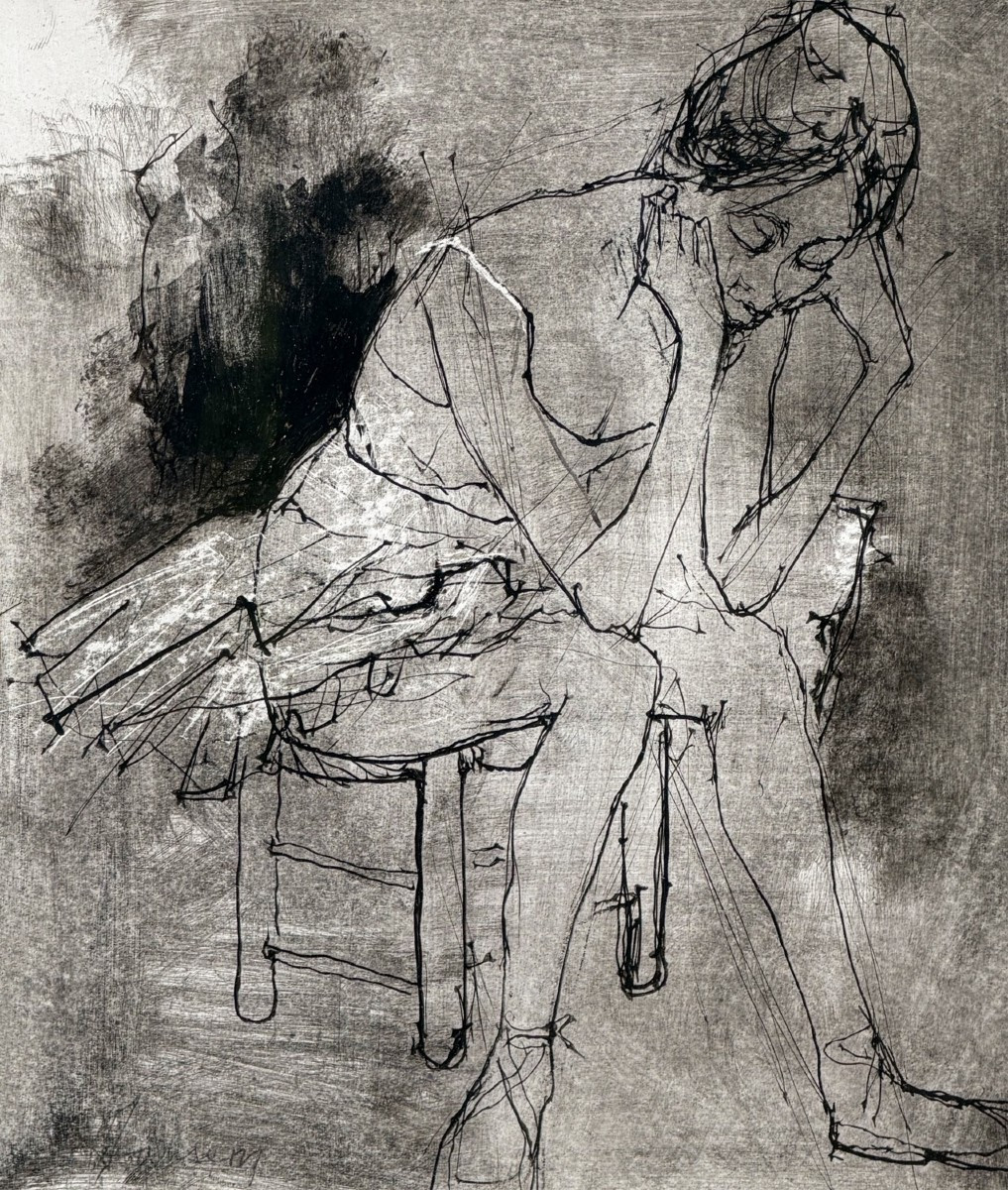 Jean Jansem (1920-2013) Ballerina (circa 1960)