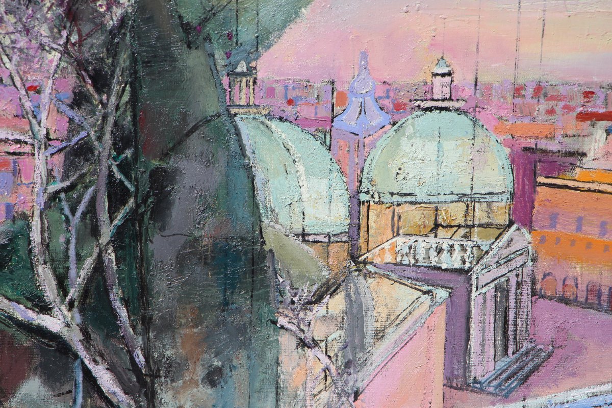 Edouard Georges Mac-avoy (1905–1991)  View Of Rome, -photo-4