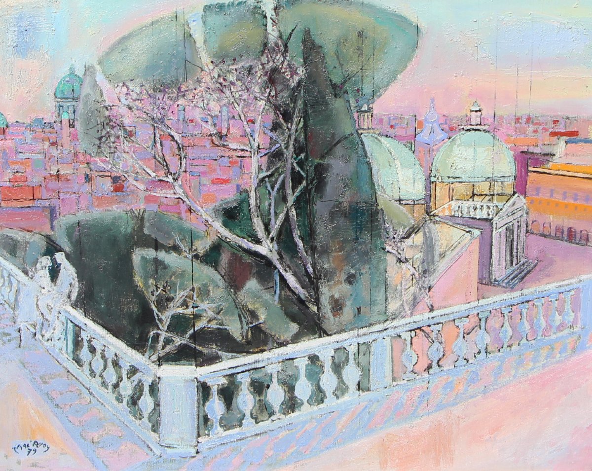 Edouard Georges Mac-avoy (1905–1991)  View Of Rome, 