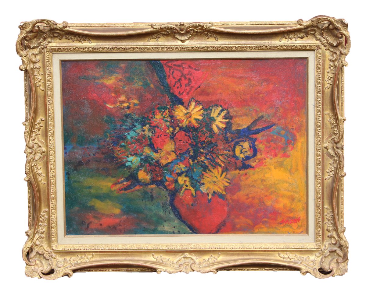 Charles MARCON (1920-2019) Bouquet , circa  1960 -photo-2
