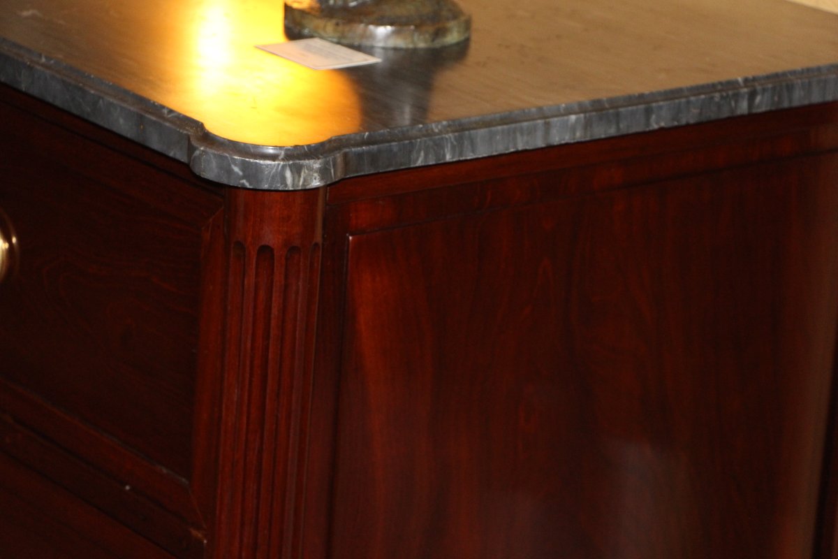 Commode d’époque Louis XVI, estampillée AVRIL-photo-3