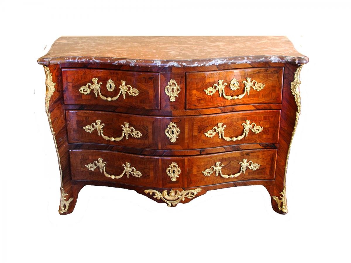 Commode D’époque Louis XV, Estampillée, Mathieu Criaerd