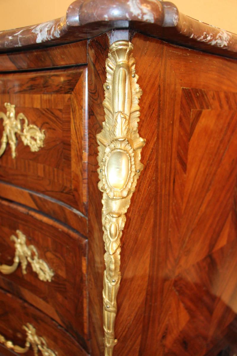 Commode D’époque Louis XV, Estampillée, Mathieu Criaerd-photo-3