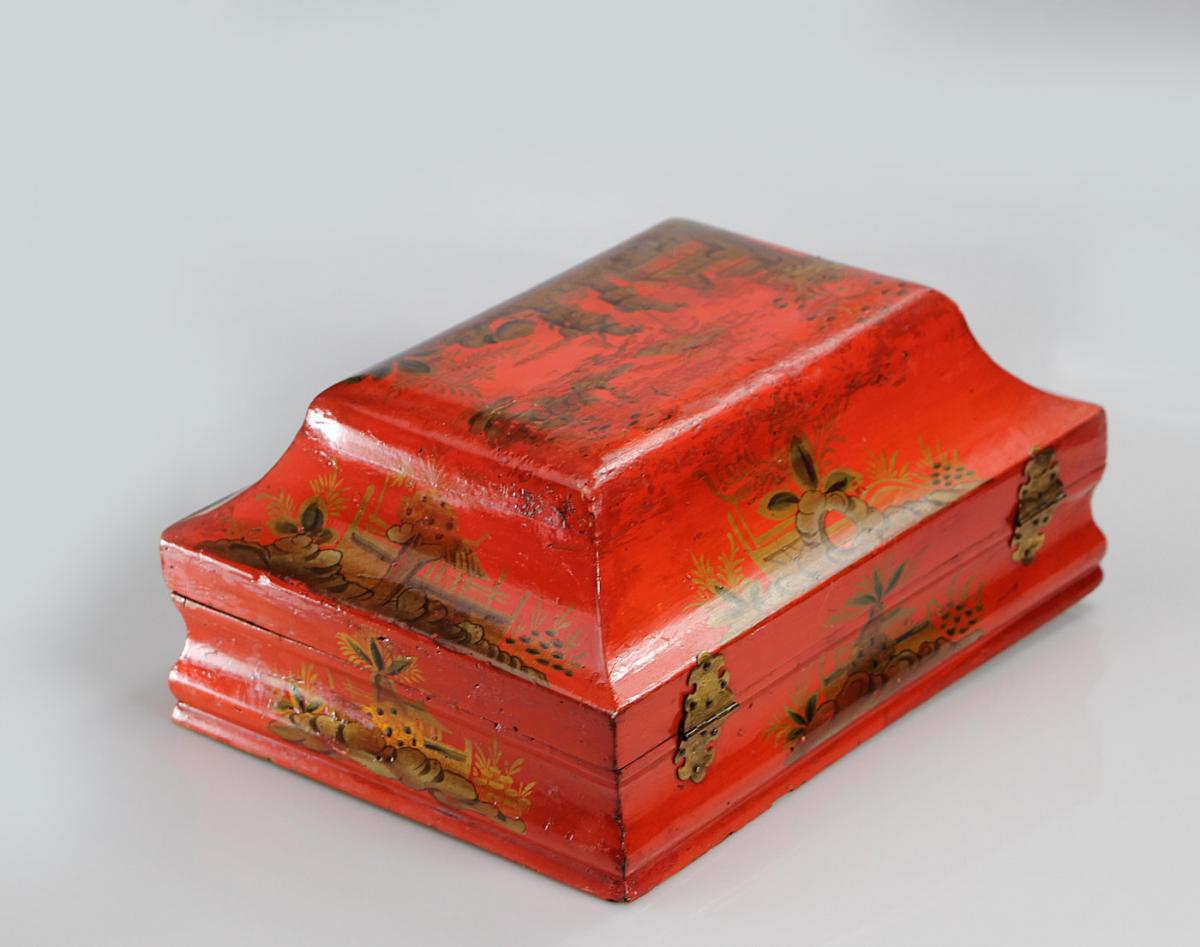 Coffret à Perruque XVIIIème-photo-3