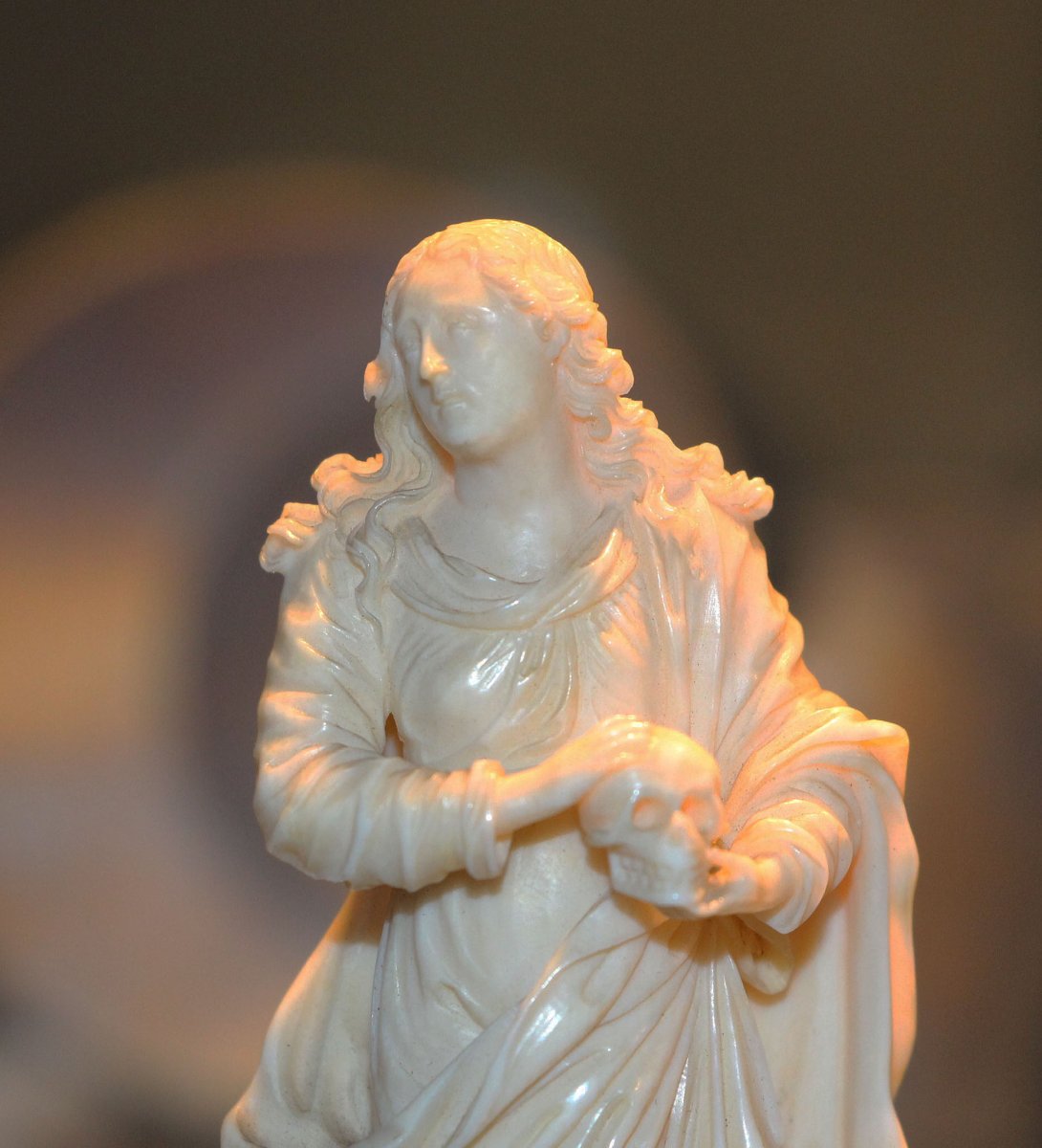 Ivory Sculpture From Dieppe, End XVIIIth, Beginning XIXth-photo-2