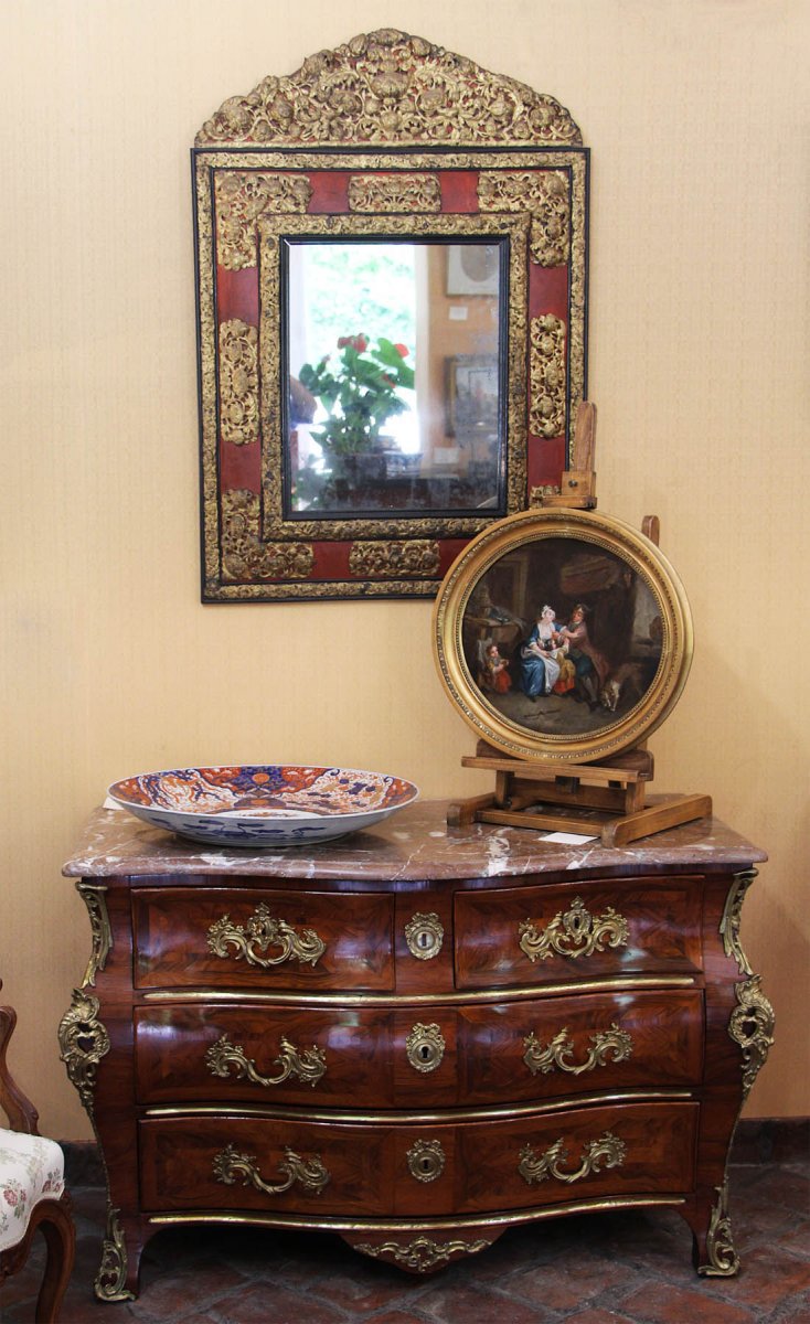 Louis XIV Period Mirror-photo-4