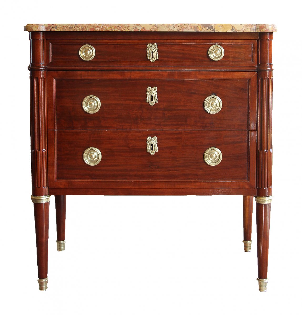 Louis XVI Period Commode, Stamped From Rvlc