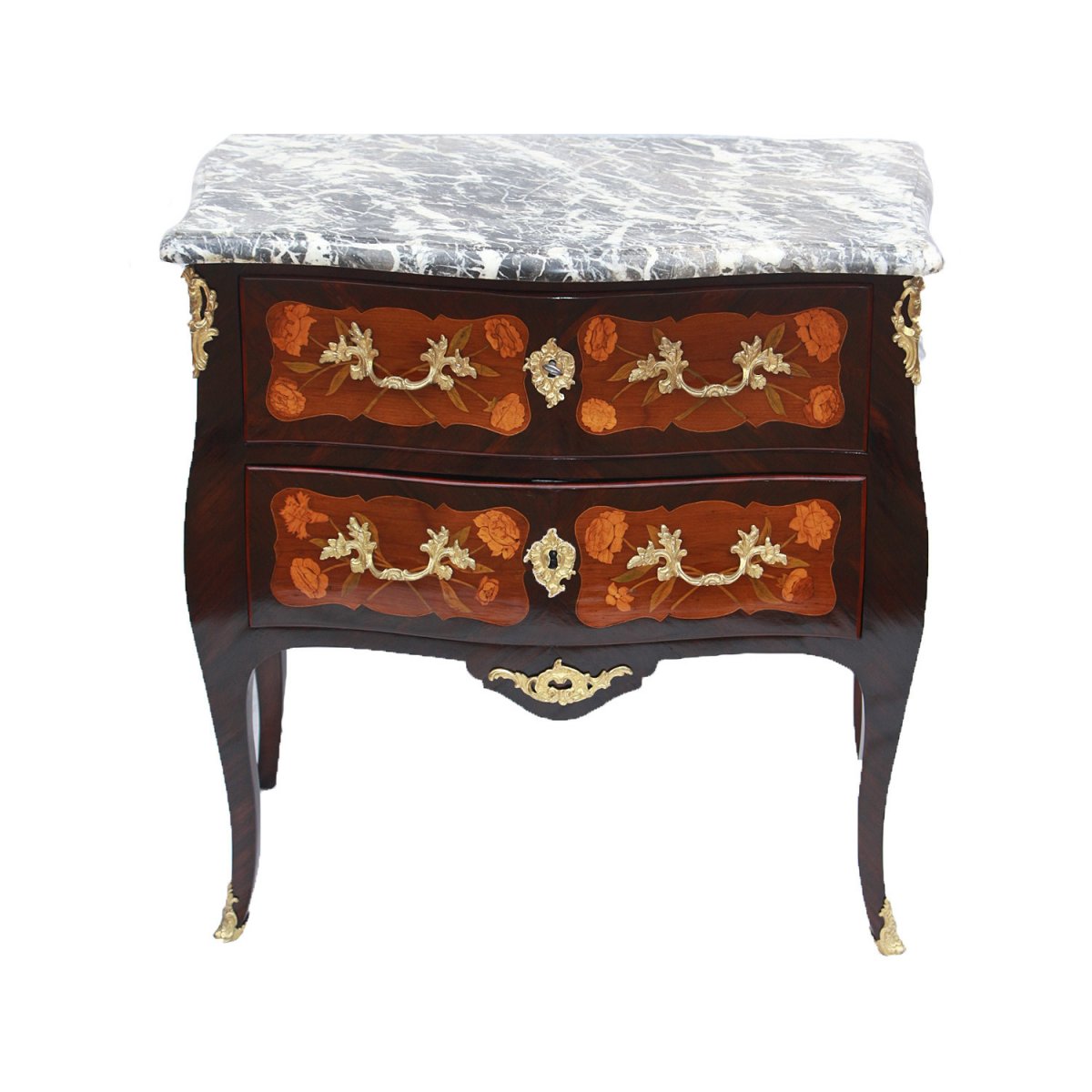 Louis XV Period "sauteuse" Commode-photo-2