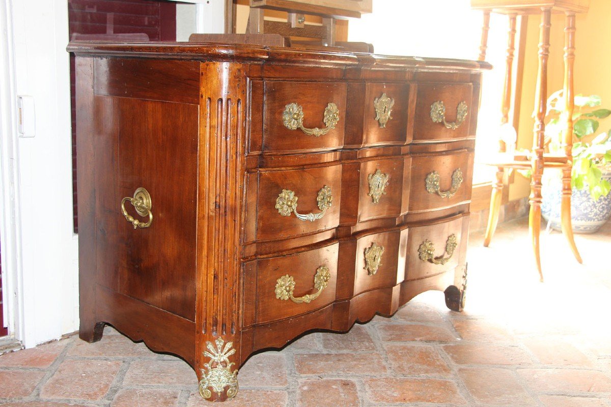 "crossbow" Shape Dresser, Walnut-photo-2