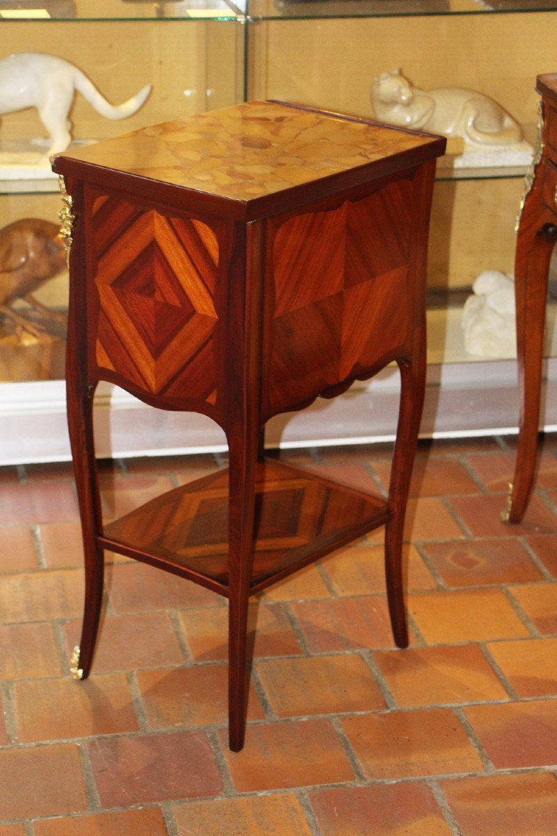 Louis XV Chiffonnière Living Room Table-photo-2