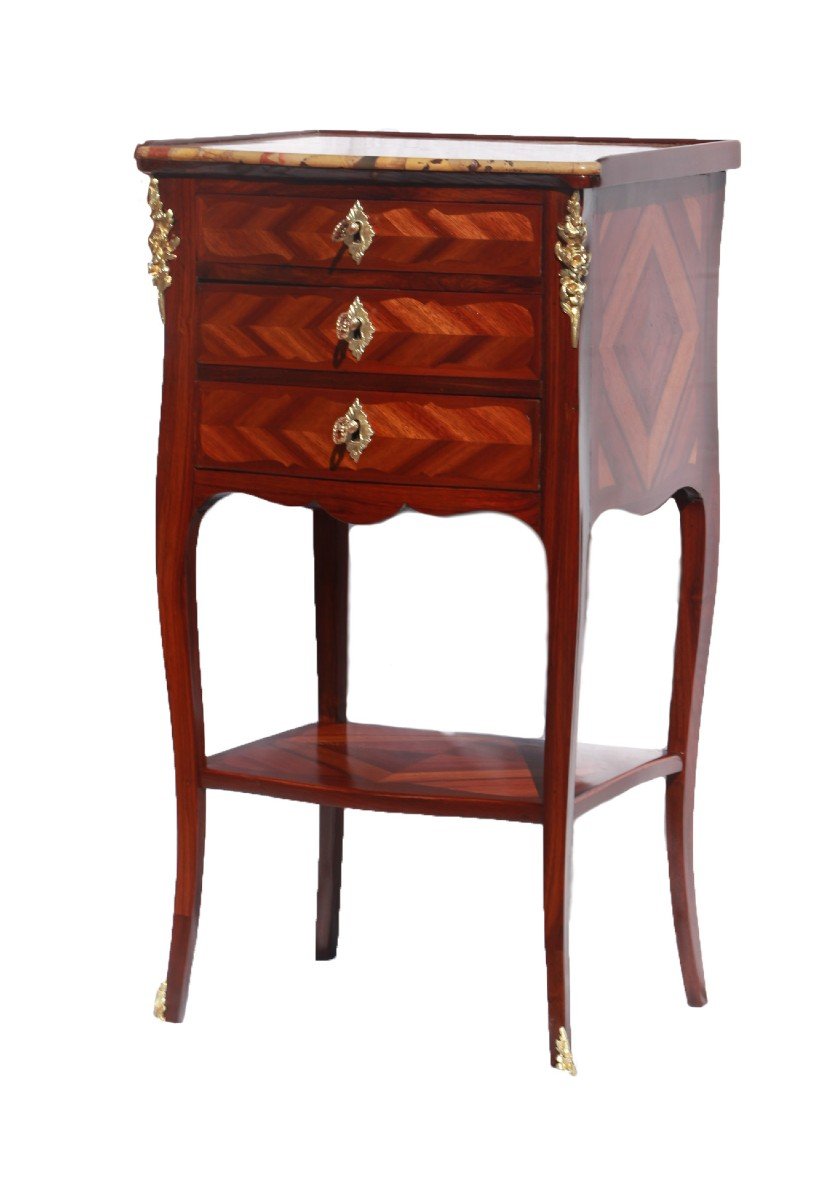 Louis XV Chiffonnière Living Room Table