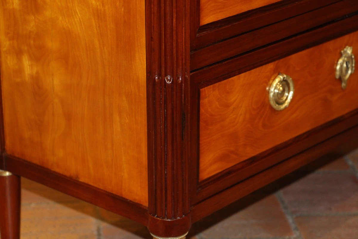 Louis XVI Commode, Stamped Molitor-photo-2