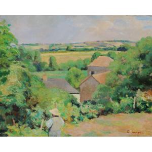 Eugène Corneau (1894-1976)   Pontaubert Dans L’yonne  