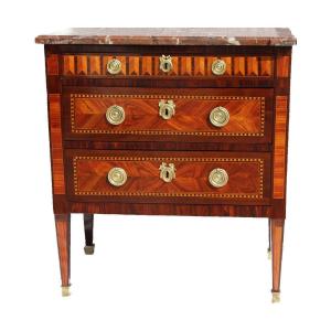 Louis XVI Commode Stamped Schey