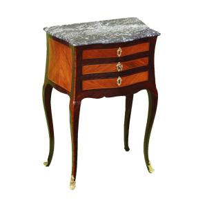 Table De Salon Estampillée Gaspard Feilt (mort Le 30 Mars 1763)
