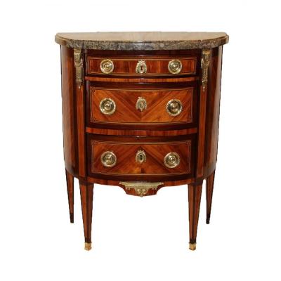 Half-moon Commode Louis XVI