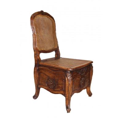 Commode Chair Stamped Etienne Meunier