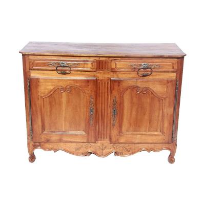 Low Cherry Wood Buffet