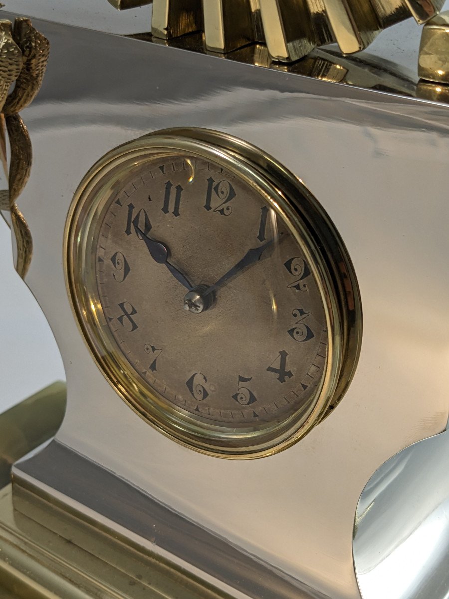 Anvil Shape Clock, Weather Station 1890-photo-4