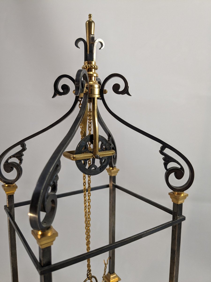 Pendule en forme de puits par Guilmet-photo-5