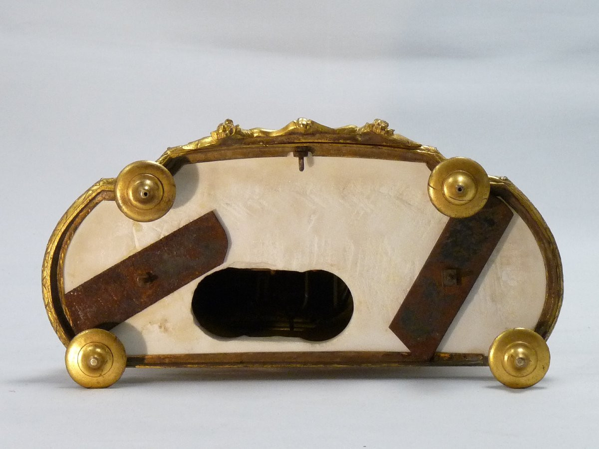 Napoleon III Period Snail Clock-photo-2