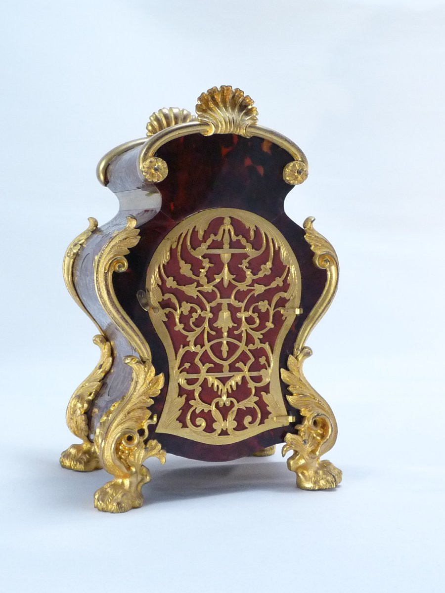 Pendule Anglaise Par J & A Jump Vers 1850-photo-2