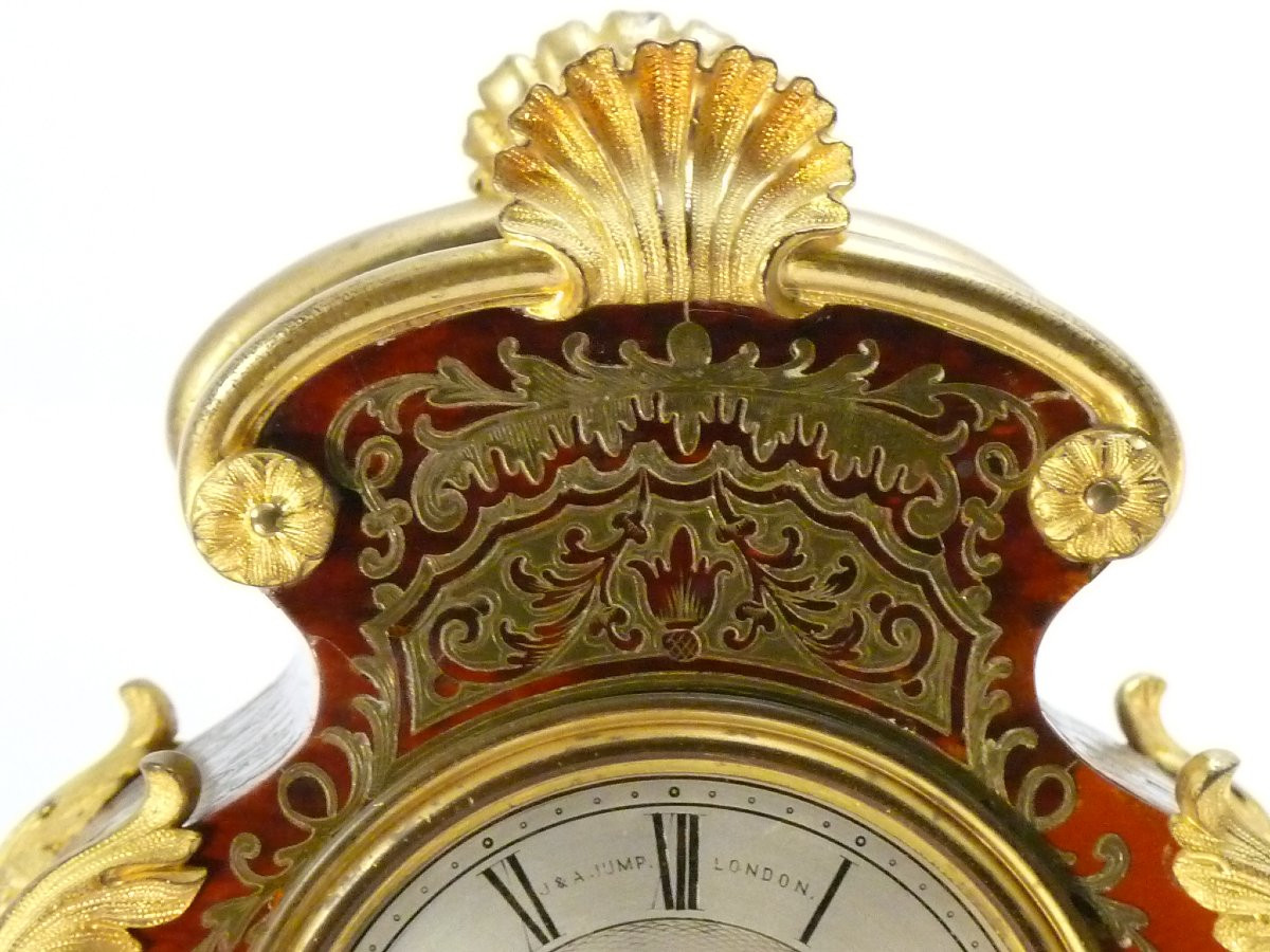 Pendule Anglaise Par J & A Jump Vers 1850-photo-3