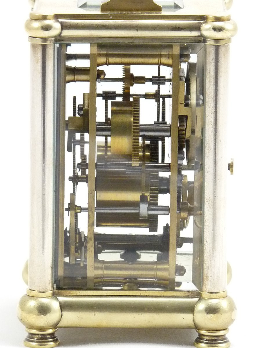 Victor Fleury, Naval Clockmaker, Carriage Clock-photo-3